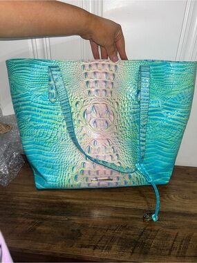 Brahmin Cotton Candy Ombre Melbourne Brook Tote